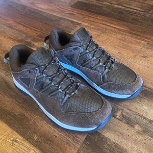 New Balance Men's Trail Hiking Shoes 669 V2 Size 8.5 D Brown Suede Mesh
